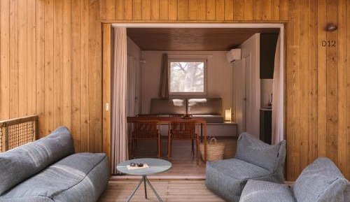 Mobile Home Family Wood