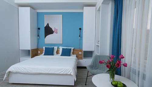 Studio with Balcony