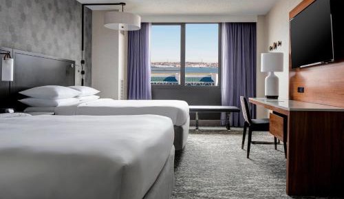 Double Room with Two Double Beds - Airport View