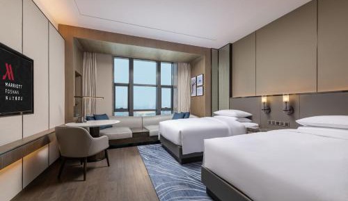 Premier Double Room with Two Double Beds - High floor