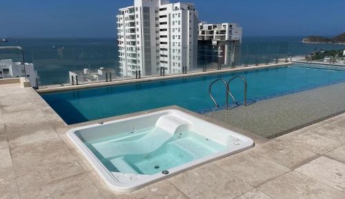 Two-Bedroom Apartment with Terrace and Sea View