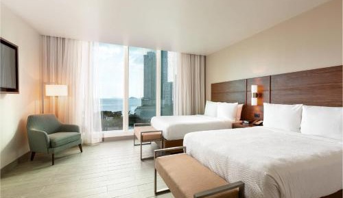 1 Bedroom Suite, 2 Double, Ocean view