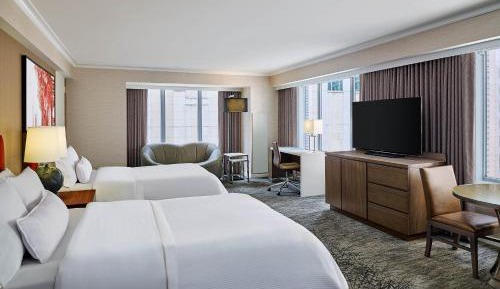 Corner Room with Two Double Beds