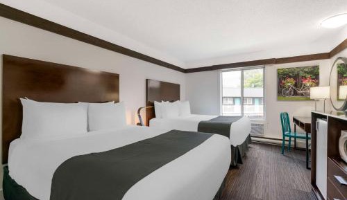Queen Room with Two Queen Beds and Mountain View