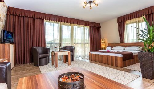 Junior Suite with Balcony and Lake View