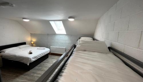 Family Room with Shared Bathroom
