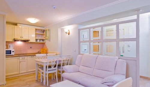 One-Bedroom Apartment with Balcony and Side Sea View