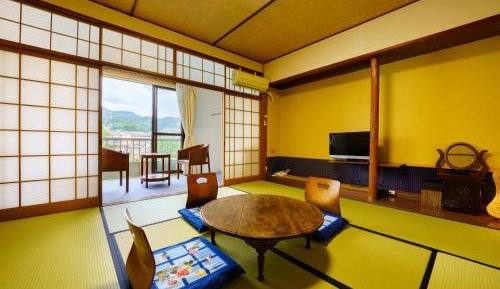 Japanese-Style Room with River View (12.96㎡) Non-Smoking [Minamiza]