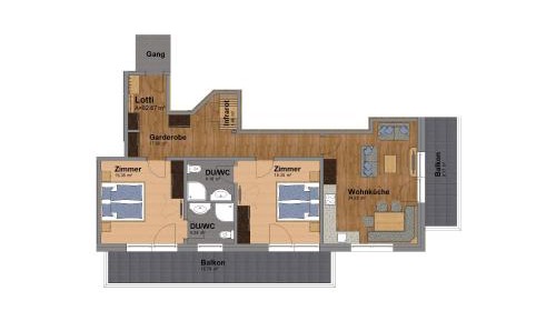 Two-Bedroom Apartment