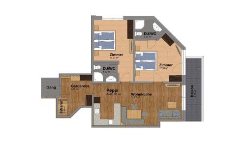 Two-Bedroom Apartment