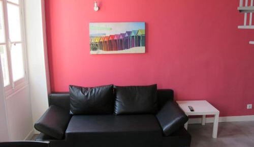 Studio with mezzanine