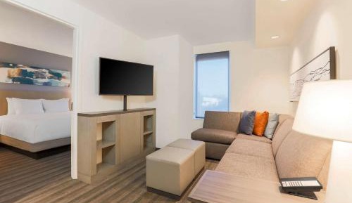 One-Bedroom King Suite with Sofa Bed and Kitchen