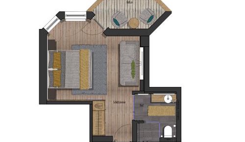 Double Room with Balcony