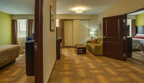 Two-Bedroom Queen Suite with Two Queen Beds and Sofa Bed