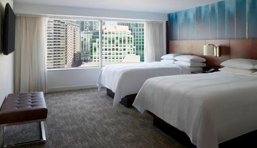 1 Bedroom Suite, 2 Double, Sofa bed, City view