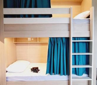 Bunk Bed in Female Dormitory Room  