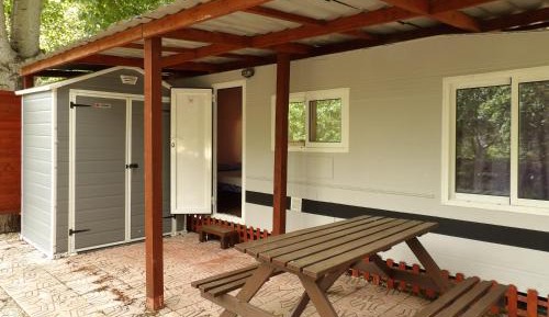 Family Caravan with Private Bathroom