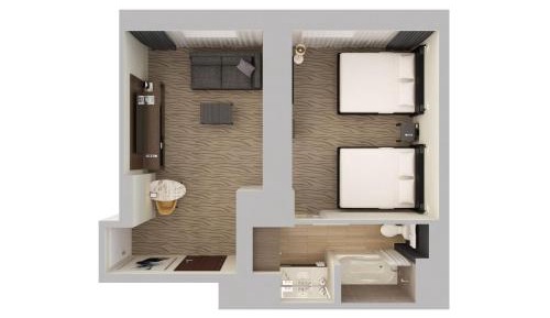 Double Room with Two Double Beds