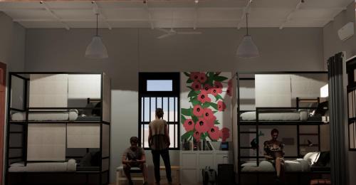 6-Bed Mixed Dormitory Room