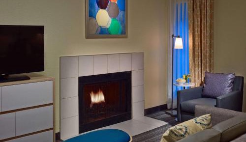 Two Bedroom Loft Suite with Fireplace
