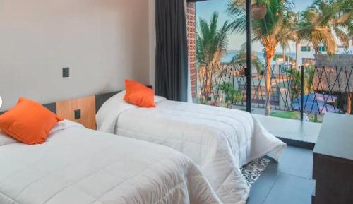 Deluxe Twin Room with Sea View