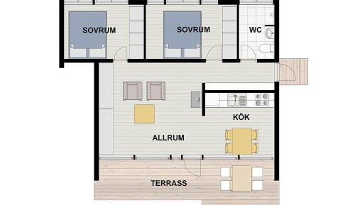 Bungalow (4-6 People)