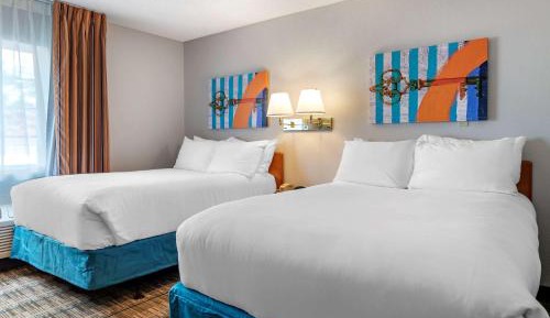 Efficiency Double Room with Two Double Beds - Accessible/Non Smoking
