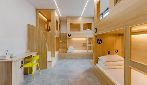 Bed in 6-Bed Female Dormitory Room
