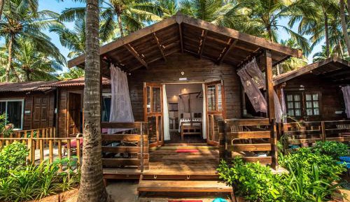 Two-Bedroom Bungalow with Garden View
