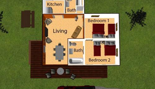Two-Bedroom Chalet