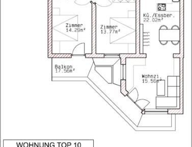 Standard Two-Bedroom Apartment with Balcony