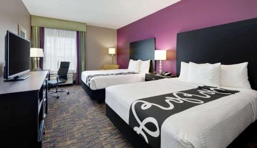 Suite with Two Queen Beds, Mobility Access and Roll-in Shower, Non-Smoking
