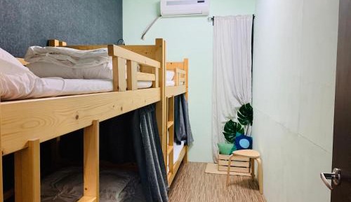 Bed in 4-Bed Male Dormitory Room