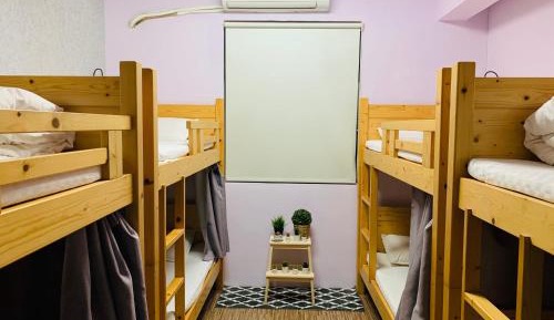 Bed in 6-Bed Female Dormitory Room