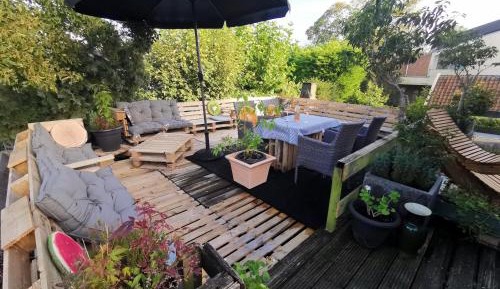 Luxury room with private balcony on the front
