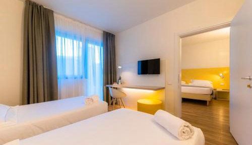 Two Connecting Double Rooms