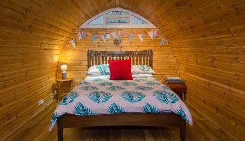 Double Glamping Pod with Shower Block (Pet friendly)
