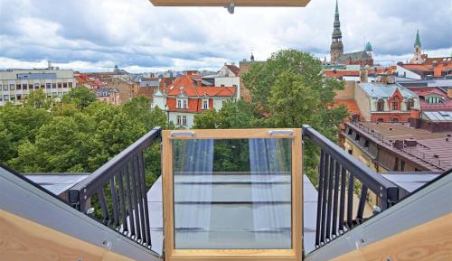 Mansard Double or Twin Room with City View