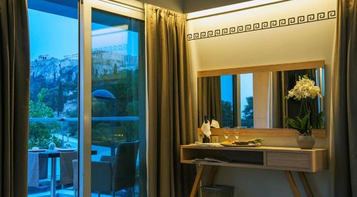 Acropolis Corner Suite with Balcony