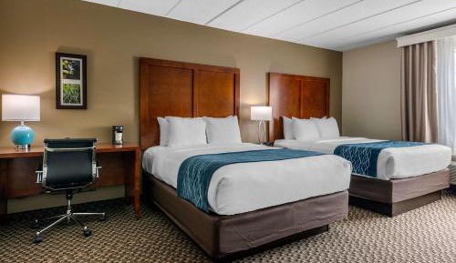 Queen Suite with Two Queen Beds and Sofa Bed - Non-Smoking