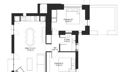 Two-Bedroom House
