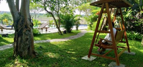 Two Bedroom Villa with Pool View and Rice Field View