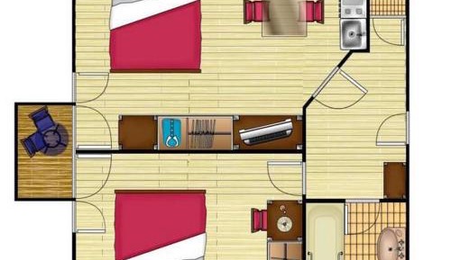 Two-Bedroom Apartment