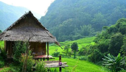 Bungalow with Garden View