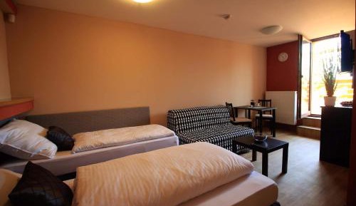 Double or Twin Room with Private Terrace and Kitchenette
