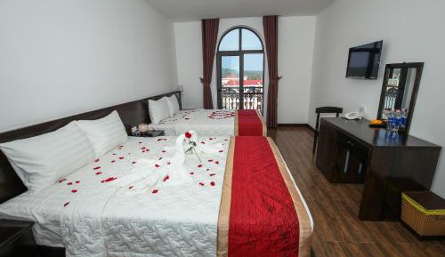 Quadruple Room with Sea View