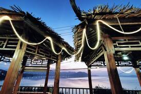 Wuzhong Villa | 西山太湖明月湾原木湖景亲子房，开窗就是湖面（含早)/老板很爽快且爱萌宠/亲子/采摘/垂钓/美食/烧烤