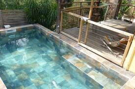 Ravine des Cabris Villa | Ecolodge avec piscine privative au sel