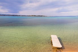 Vourvourou House | Beachfront house with amazing view of Diaporos Isl
