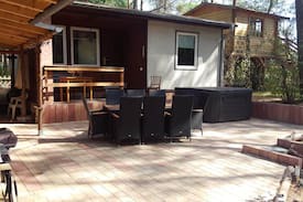 Hohenwarthe House | Chillma Hütte- Outdoorwhirlpool-Sauna-Wald
